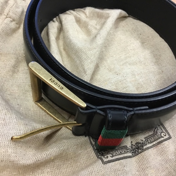 Gucci Belt Sherry line Size 90 - Picture 3 of 13